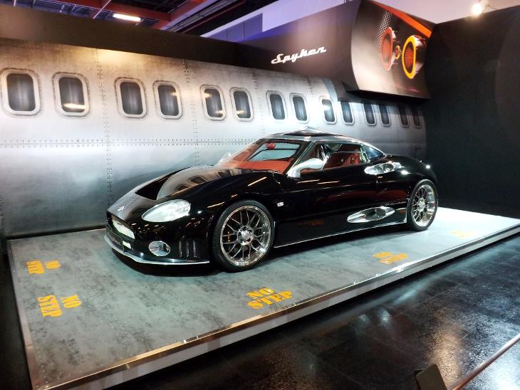 2014 臺北新車大展所展出的 Spyker C8 Laviolette