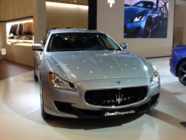 2014 Maserati Quattroporte 車頭特寫